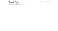 Desktop Screenshot of bovo-tighe.com